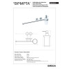 Купити Тримач для рушників з дозатором Omega (104019012), Bemeta , 104019012 / 8754 , в категории Аксесуари для ванної кімнати , от бренда BEMETA  Інтернет-магазин сантехніки ✓ Кращі ціни на ринку ✓ Величезний вибір ✓ Гарантія ✓ Заходьте!