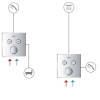 Купити Grohtherm SmartControl Термостат для душа, зовнішня частина, на 2 споживача GROHE 29124000 , 29124000 / 58818 , в категории Змішувачі , от бренда GROHE  Інтернет-магазин сантехніки ✓ Кращі ціни на ринку ✓ Величезний вибір ✓ Гарантія ✓ Заходьте!