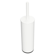 Туалетная щетка 102313064 White : с держателем высокая напольная и настенная (металл) Bemeta Чехия