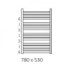 Купити Рушникосушка 780х530 Marlin WGMAR078053K916SX Terma , WGMAR078053K916SX / 23466 , в категории Сушки для рушників , от бренда TERMA  Інтернет-магазин сантехніки ✓ Кращі ціни на ринку ✓ Величезний вибір ✓ Гарантія ✓ Заходьте!