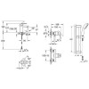 Купити Набір змішувачів для душу 3 в 1 BauLoop (123220S), Grohe , 123220S / 8900 , в категории Змішувачі , от бренда GROHE  Інтернет-магазин сантехніки ✓ Кращі ціни на ринку ✓ Величезний вибір ✓ Гарантія ✓ Заходьте!