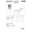 Купить Відро для сміття 101915125 Hotel 45L, хром, мат. Bemeta Чехія , 101915125 / 9235 , в категории Аксессуары для ванной комнаты , от бренда BEMETA  Интернет-магазин сантехники ✓ Лучшие цены на рынке ✓ Огромный выбор ✓ Гарантия ✓ Заходите!
