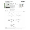 Купити Умивальник Bacinelle ECO Small 58 (BAECO58) Glossy White CIELO , BAECO58(GLOSSWHITE) / 31787 , в категории Умивальники , от бренда CIELO  Інтернет-магазин сантехніки ✓ Кращі ціни на ринку ✓ Величезний вибір ✓ Гарантія ✓ Заходьте!