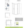 Купити Душова кабіна Premium C 80x80 RADAWAY , 30463-01-01 / 30887 , в категории Душові піддони , от бренда Radaway  Інтернет-магазин сантехніки ✓ Кращі ціни на ринку ✓ Величезний вибір ✓ Гарантія ✓ Заходьте!
