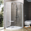Купити Душова кабіна напівкругла PIVOT PSKK3-100 Transparent, (376AA100Z1) RAVAK , 376AA100Z1 / 14358 , в категории Душові піддони , от бренда RAVAK  Інтернет-магазин сантехніки ✓ Кращі ціни на ринку ✓ Величезний вибір ✓ Гарантія ✓ Заходьте!