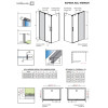 Купити Душова стінка Espera KDJ Mirror 550 ліва, RADAWAY , 380232-71L / 28490 , в категории Душові піддони , от бренда Radaway  Інтернет-магазин сантехніки ✓ Кращі ціни на ринку ✓ Величезний вибір ✓ Гарантія ✓ Заходьте!