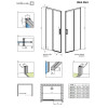Купити Душові двері Idea DWJ 110 праві, RADAWAY , 387015-01-01R / 15563 , в категории Душові піддони , от бренда Radaway  Інтернет-магазин сантехніки ✓ Кращі ціни на ринку ✓ Величезний вибір ✓ Гарантія ✓ Заходьте!
