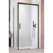 Душові двері Idea Black KDJ 110 праві, RADAWAY