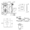 Купити Комплект Інсталяція для унітаза 5 в 1 Rapid SL (39586000), Grohe , 39586000 / 9098 , в категории Кнопки для інсталяції , от бренда GROHE  Інтернет-магазин сантехніки ✓ Кращі ціни на ринку ✓ Величезний вибір ✓ Гарантія ✓ Заходьте!