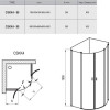 Купити Душова кабіна напівкругла CHROME CSKK4-90 Transparent, (3Q170C00Z1) RAVAK , 3Q170C00Z1 / 14366 , в категории Душові піддони , от бренда RAVAK  Інтернет-магазин сантехніки ✓ Кращі ціни на ринку ✓ Величезний вибір ✓ Гарантія ✓ Заходьте!