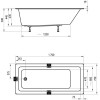 Купить Ванна прямоугольная 10° Slim 170x75 RAVAK , CA71300000 / 35068 , в категории Ванны , от бренда RAVAK  Интернет-магазин сантехники ✓ Лучшие цены на рынке ✓ Огромный выбор ✓ Гарантия ✓ Заходите!
