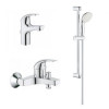 Купить Набор смесителей для ванны 3 в 1 BauCurve UA122217S0 Grohe , UA122217S0 / 35882 , в категории Смесители , от бренда GROHE  Интернет-магазин сантехники ✓ Лучшие цены на рынке ✓ Огромный выбор ✓ Гарантия ✓ Заходите!