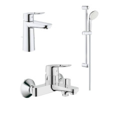 Набор смесителей для ванны 3 в 1 BauLoop (123215M), Grohe