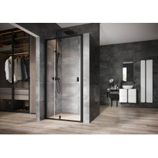 Душові двері NDOP2 100 Transparent Black RAVAK