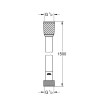 Купити Душовий шланг 1500 мм Rotaflex Twistfree (28409001), Grohe , 28409001 / 8102 , в категории Душові набори , от бренда GROHE  Інтернет-магазин сантехніки ✓ Кращі ціни на ринку ✓ Величезний вибір ✓ Гарантія ✓ Заходьте!