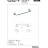 Купити Тримач для рушників Omega (104104012), Bemeta , 104104012 / 3238 , в категории Аксесуари для ванної кімнати , от бренда BEMETA  Інтернет-магазин сантехніки ✓ Кращі ціни на ринку ✓ Величезний вибір ✓ Гарантія ✓ Заходьте!
