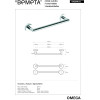 Купити Тримач для рушників Omega (104204012), Bemeta , 104204012 / 3745 , в категории Аксесуари для ванної кімнати , от бренда BEMETA  Інтернет-магазин сантехніки ✓ Кращі ціни на ринку ✓ Величезний вибір ✓ Гарантія ✓ Заходьте!