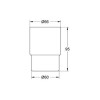 Купити Стакан Essentials (40372001), Grone , 40372001 / 4721 , в категории Аксесуари для ванної кімнати , от бренда GROHE  Інтернет-магазин сантехніки ✓ Кращі ціни на ринку ✓ Величезний вибір ✓ Гарантія ✓ Заходьте!