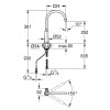 Купить Смеситель для кухни Blue Pure Mono (31724000), Grohe , 31724000 / 9464 , в категории Смесители , от бренда GROHE  Интернет-магазин сантехники ✓ Лучшие цены на рынке ✓ Огромный выбор ✓ Гарантия ✓ Заходите!