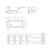 Купить Ванна прямоугольная Easy 170x75, Roca , A248622000/A248192000 / 2648 , в категории Ванны , от бренда ROCA  Интернет-магазин сантехники ✓ Лучшие цены на рынке ✓ Огромный выбор ✓ Гарантия ✓ Заходите!
