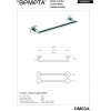 Купить Держатель для полотенец Omega (104204042), Bemeta , 104204042 / 2991 , в категории Аксессуары для ванной комнаты , от бренда BEMETA  Интернет-магазин сантехники ✓ Лучшие цены на рынке ✓ Огромный выбор ✓ Гарантия ✓ Заходите!