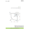 Купити Душовий піддон Argos A 100x100 см, RADAWAY , 4AA1010-01 / 16886 , в категории Душові піддони , от бренда Radaway  Інтернет-магазин сантехніки ✓ Кращі ціни на ринку ✓ Величезний вибір ✓ Гарантія ✓ Заходьте!