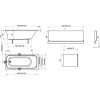Купить Ванна прямоугольная CHROME 160x70, RAVAK , C731000000 / 13916 , в категории Ванны , от бренда RAVAK  Интернет-магазин сантехники ✓ Лучшие цены на рынке ✓ Огромный выбор ✓ Гарантия ✓ Заходите!