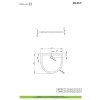 Купити Душовий піддон Delos P 100x90 см, RADAWAY , 4Z19035-03N / 16616 , в категории Душові піддони , от бренда Radaway  Інтернет-магазин сантехніки ✓ Кращі ціни на ринку ✓ Величезний вибір ✓ Гарантія ✓ Заходьте!