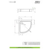 Купить Душевой поддон Doros A Compact 90x90 см, RADAWAY , SDRA9090-05 / 16765 , в категории Душевые поддоны , от бренда Radaway  Интернет-магазин сантехники ✓ Лучшие цены на рынке ✓ Огромный выбор ✓ Гарантия ✓ Заходите!
