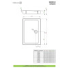 Купити Душовий піддон Doros D Compact 100x80 см, RADAWAY , SDRD1080-05 / 16771 , в категории Душові піддони , от бренда Radaway  Інтернет-магазин сантехніки ✓ Кращі ціни на ринку ✓ Величезний вибір ✓ Гарантія ✓ Заходьте!
