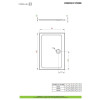 Купить Душевой поддон Doros D Stone White 100x90 см, RADAWAY , SDRD1090-01-04S / 28456 , в категории Душевые поддоны , от бренда Radaway  Интернет-магазин сантехники ✓ Лучшие цены на рынке ✓ Огромный выбор ✓ Гарантия ✓ Заходите!