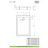 Купити Душовий піддон Doros F Compact 100x80 см, RADAWAY , SDRFP1080-05 / 16781 , в категории Душові піддони , от бренда Radaway  Інтернет-магазин сантехніки ✓ Кращі ціни на ринку ✓ Величезний вибір ✓ Гарантія ✓ Заходьте!