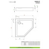 Купити Душовий піддон Doros PT Compact 100x100 см, RADAWAY , SDRPT1010-05 / 16789 , в категории Душові піддони , от бренда Radaway  Інтернет-магазин сантехніки ✓ Кращі ціни на ринку ✓ Величезний вибір ✓ Гарантія ✓ Заходьте!