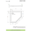 Купити Душовий піддон Doros PT Stone White 90x90 см, RADAWAY , SDRPT9090-01-04S / 28460 , в категории Душові піддони , от бренда Radaway  Інтернет-магазин сантехніки ✓ Кращі ціни на ринку ✓ Величезний вибір ✓ Гарантія ✓ Заходьте!