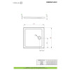 Купить Душевой поддон Doros Plus C 100x100 см, RADAWAY , SDRPC1010-01 / 16940 , в категории Душевые поддоны , от бренда Radaway  Интернет-магазин сантехники ✓ Лучшие цены на рынке ✓ Огромный выбор ✓ Гарантия ✓ Заходите!