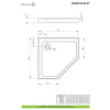 Купити Душовий піддон Doros Plus PT 90x90 см, RADAWAY , SDRPTP9090-01 / 16962 , в категории Душові піддони , от бренда Radaway  Інтернет-магазин сантехніки ✓ Кращі ціни на ринку ✓ Величезний вибір ✓ Гарантія ✓ Заходьте!