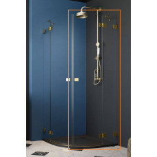 Душевая кабина полукруглая Essenza Pro Gold PDD 100 правая, RADAWAY