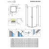 Купить Душевая кабина (половина) Essenza New Black KDD 80 правая, RADAWAY , 1385061-54-01R / 28585 , в категории Душевые поддоны , от бренда Radaway  Интернет-магазин сантехники ✓ Лучшие цены на рынке ✓ Огромный выбор ✓ Гарантия ✓ Заходите!