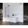 Купить Шторка для ванной Idea Black PNJ II 100, RADAWAY , 10001100-54-01 / 17020 , в категории Ванны , от бренда Radaway  Интернет-магазин сантехники ✓ Лучшие цены на рынке ✓ Огромный выбор ✓ Гарантия ✓ Заходите!
