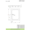 Купити Душовий піддон Laros D Compact 90x80 см, RADAWAY , SLD8917-01 / 16876 , в категории Душові піддони , от бренда Radaway  Інтернет-магазин сантехніки ✓ Кращі ціни на ринку ✓ Величезний вибір ✓ Гарантія ✓ Заходьте!