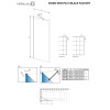 Купить Шторка для ванной комнаты Modo New Black PNJ II 50 Factory RADAWAY , 10006050-54-55 / 29346 , в категории Ванны , от бренда Radaway  Интернет-магазин сантехники ✓ Лучшие цены на рынке ✓ Огромный выбор ✓ Гарантия ✓ Заходите!