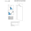 Купити Шторка для ванни Modo New Black PNJ II 100 Frame RADAWAY , 10006100-54-56 / 29351 , в категории Ванни , от бренда Radaway  Інтернет-магазин сантехніки ✓ Кращі ціни на ринку ✓ Величезний вибір ✓ Гарантія ✓ Заходьте!