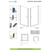 Купить Двери для душа NES 8 Black DWJ I 70 Frame, левые, RADAWAY , 10076070-54-56L / 16220 , в категории Душевые поддоны , от бренда Radaway  Интернет-магазин сантехники ✓ Лучшие цены на рынке ✓ Огромный выбор ✓ Гарантия ✓ Заходите!