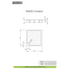 Купити Душовий піддон Rodos C Compact 90x90 см, RADAWAY , 4K99155-04 / 16561 , в категории Душові піддони , от бренда Radaway  Інтернет-магазин сантехніки ✓ Кращі ціни на ринку ✓ Величезний вибір ✓ Гарантія ✓ Заходьте!