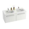 Купити Шафка під умивальник SD 1200 CHROME white-white, RAVAK , X000000536 / 22661 , в категории Меблі , от бренда RAVAK  Інтернет-магазин сантехніки ✓ Кращі ціни на ринку ✓ Величезний вибір ✓ Гарантія ✓ Заходьте!