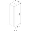 Купити Пенал SB 450 10° dark walnut, RAVAK , X000000753 / 21300 , в категории Меблі , от бренда RAVAK  Інтернет-магазин сантехніки ✓ Кращі ціни на ринку ✓ Величезний вибір ✓ Гарантія ✓ Заходьте!