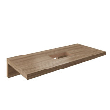 Стільниця під умивальник L 800 dark walnut, RAVAK