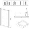 Купити Душові двері двохелементні BLDZ2-80 Transparent, RAVAK , X01H40C00Z1 / 14546 , в категории Душові піддони , от бренда RAVAK  Інтернет-магазин сантехніки ✓ Кращі ціни на ринку ✓ Величезний вибір ✓ Гарантія ✓ Заходьте!