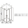 Купити Душова кабіна BLSRV2-90 Transparent, RAVAK , X1LM70C00Z1 / 22591 , в категории Душові піддони , от бренда RAVAK  Інтернет-магазин сантехніки ✓ Кращі ціни на ринку ✓ Величезний вибір ✓ Гарантія ✓ Заходьте!
