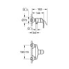 Купить Смеситель для душа Eurosmart (33555002), Grohe , 33555002 / 2524 , в категории Смесители , от бренда GROHE  Интернет-магазин сантехники ✓ Лучшие цены на рынке ✓ Огромный выбор ✓ Гарантия ✓ Заходите!
